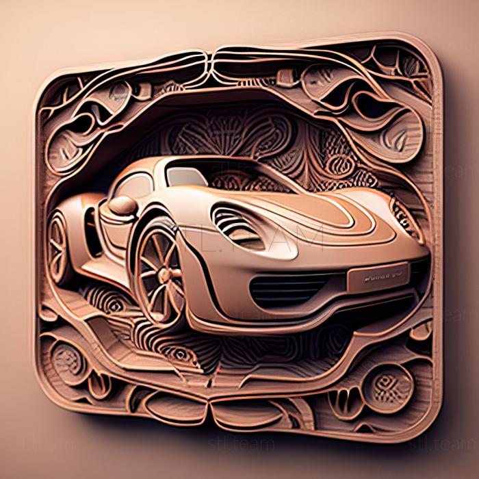 3D model Porsche 918 (STL)
